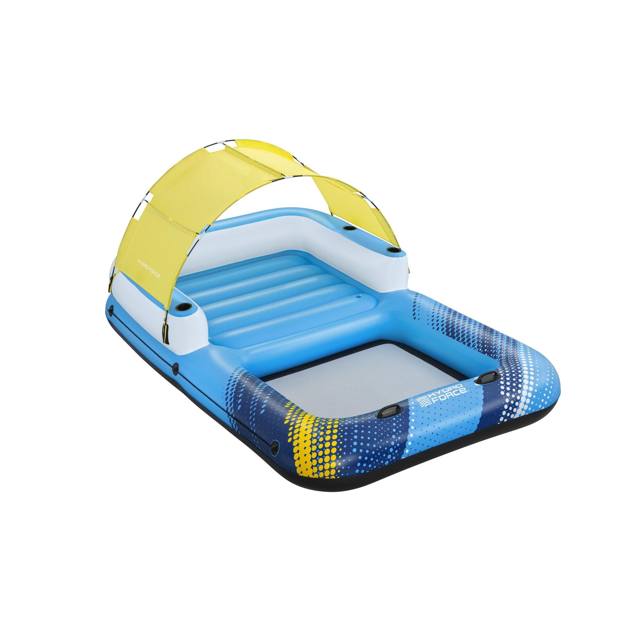 Bestway Hydro Force Summer Oasis Island 43645 – Isola galleggiante 4 posti con parasole