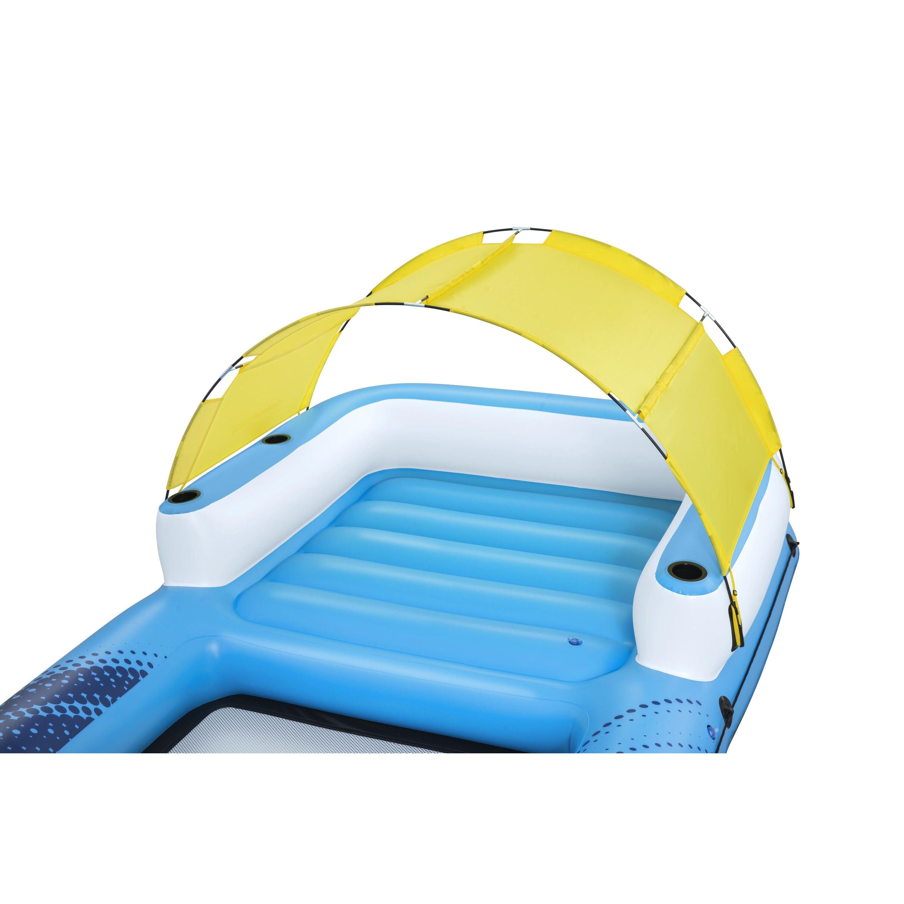 Bestway Hydro Force Summer Oasis Island 43645 – Isola galleggiante 4 posti con parasole