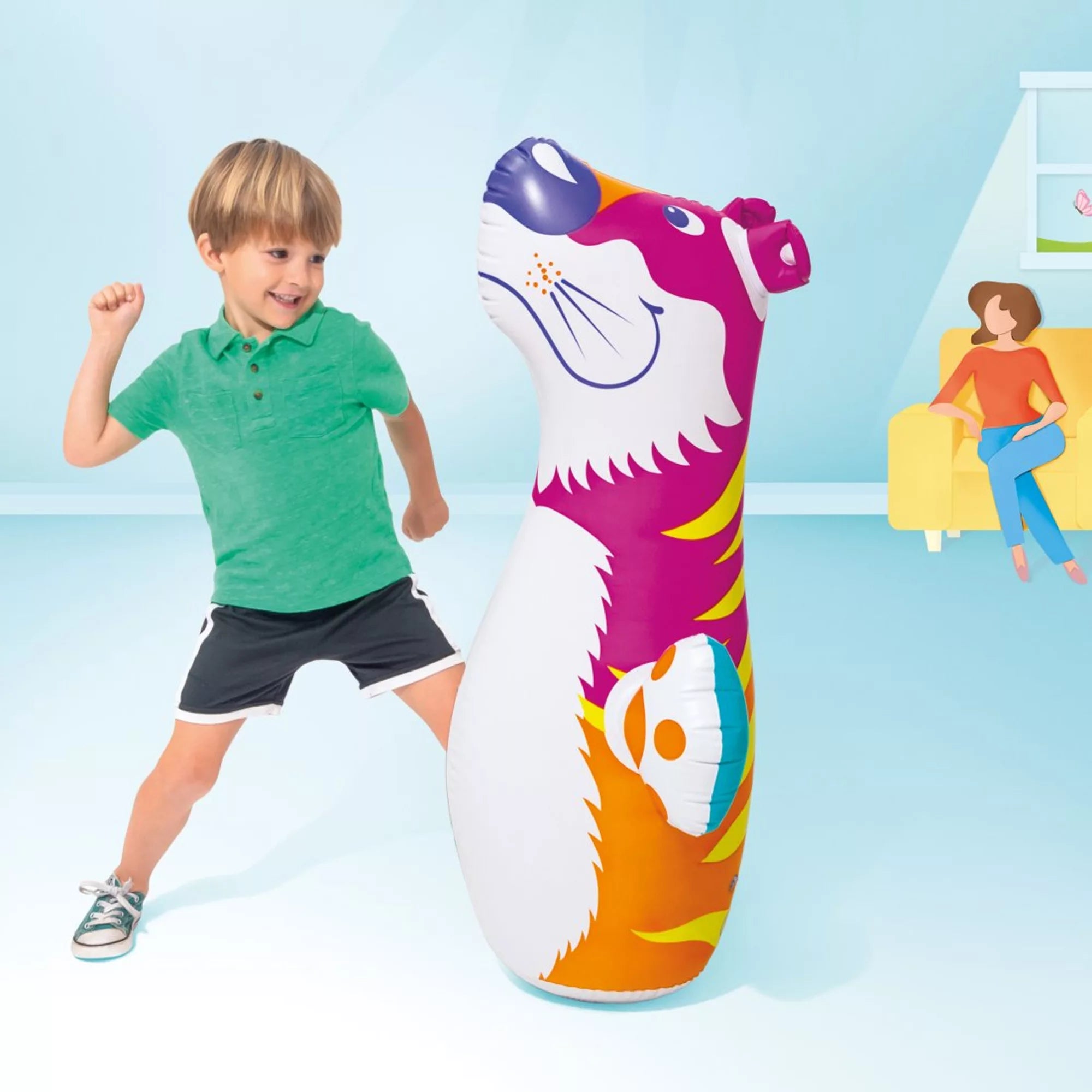 Intex Animaletto Gonfiabile Sempreinpiedi – Gioco Estivo