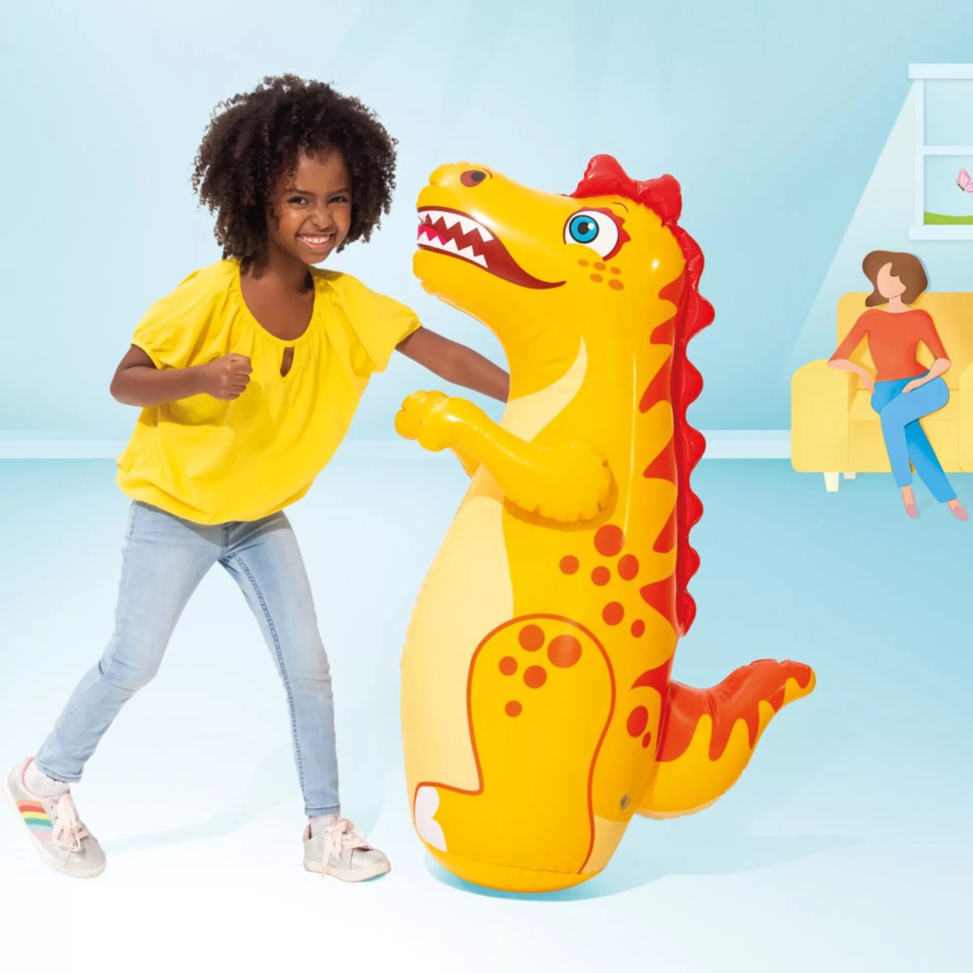 Intex Animaletto Gonfiabile Sempreinpiedi – Gioco Estivo