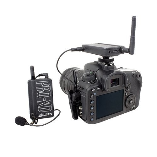 AZDEN Microfono 2.4 GHz Digital Wireless PRO-XD GARANZIA ITALIA FOWA 2 ANNI