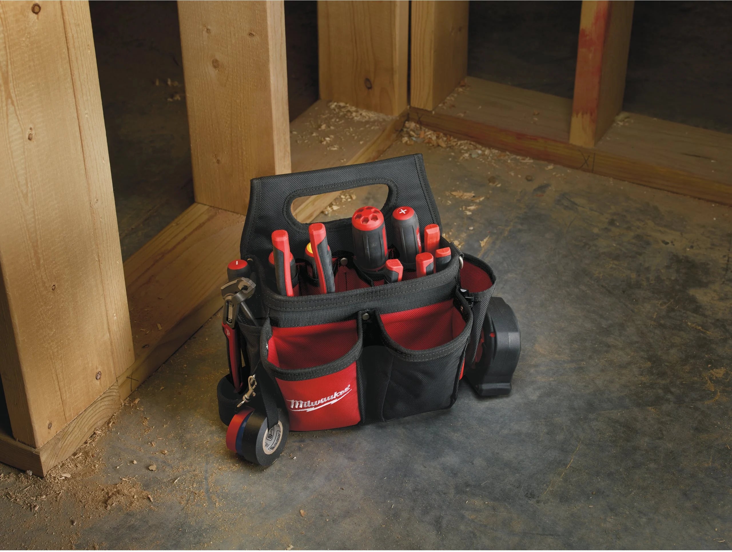 Milwaukee Borsa Portautensili Aperta da Elettricista