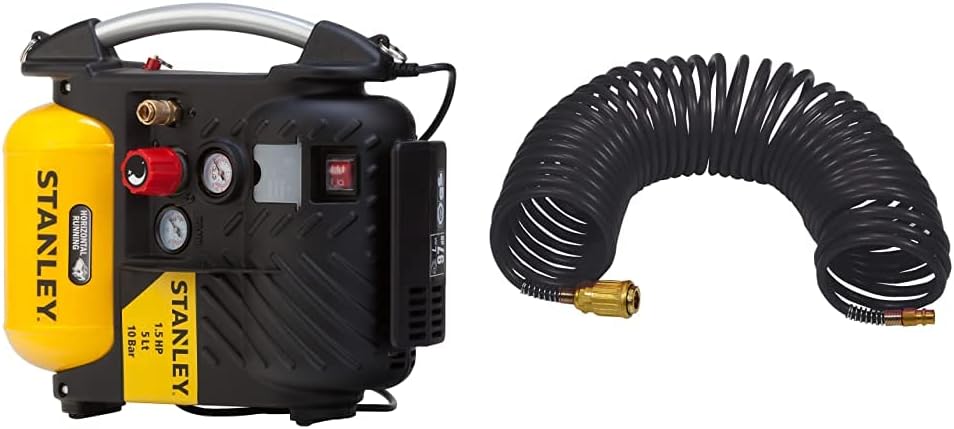 Stanley DN 200/10/5 – Compressore Portatile Oil-Less 10 bar 5 L