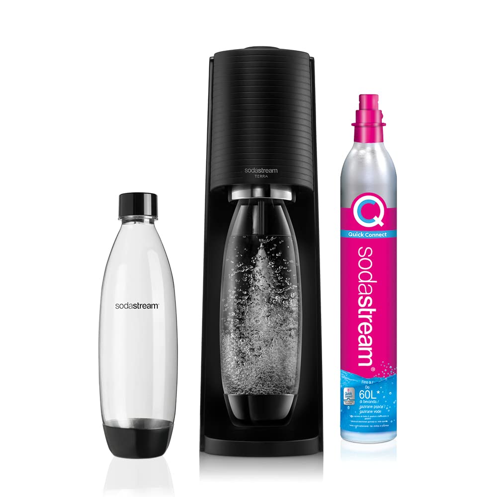 Sodastream Gasatore d'acqua Terra – 60 l per cilindro 4