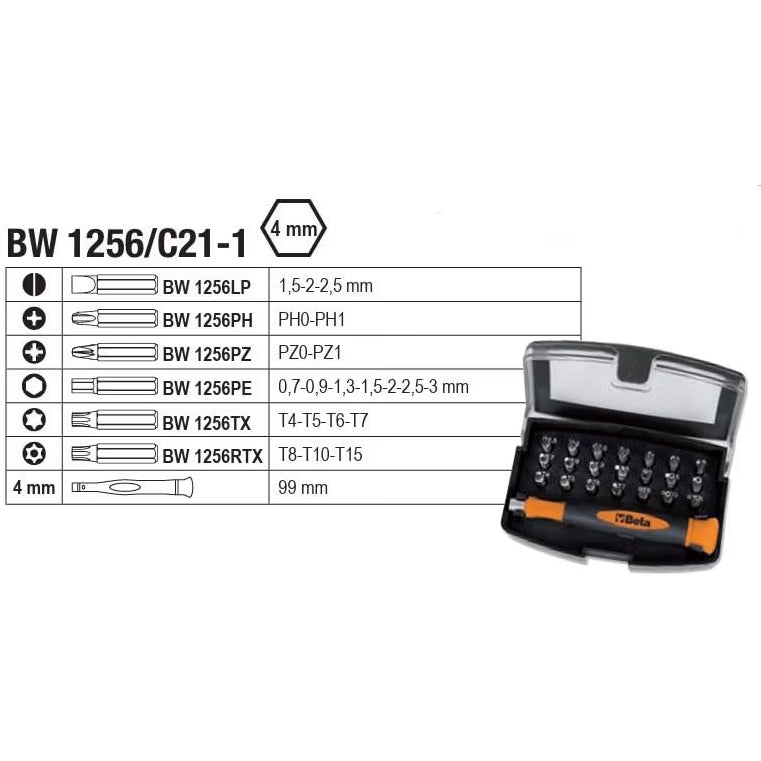 Beta Valigia Con Assortimento Di 128 Utensili Per Manutenzioni