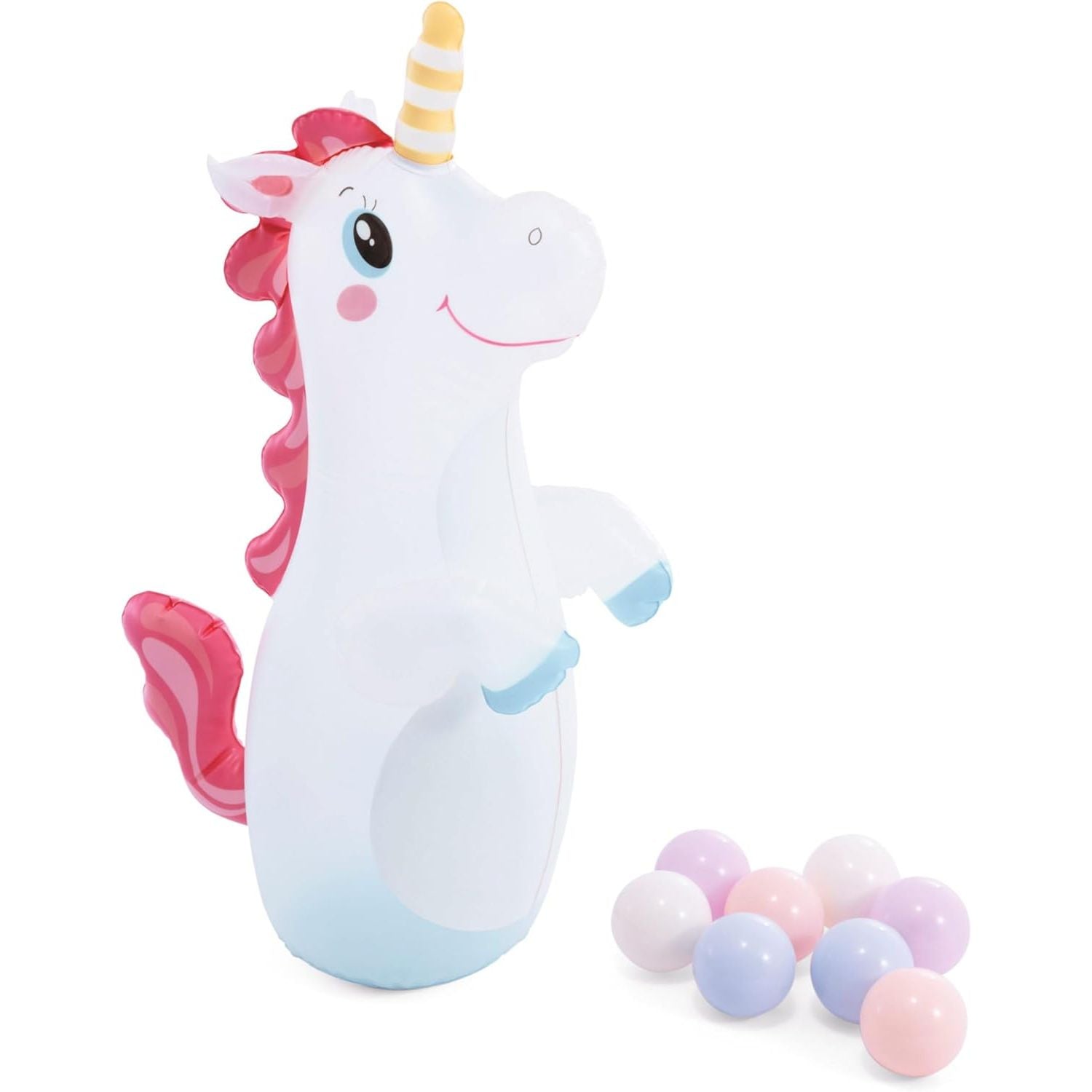 Intex 56148 Playcenter Castello Unicorno Piscina Gonfiabile Bambini 196x178x127 cm