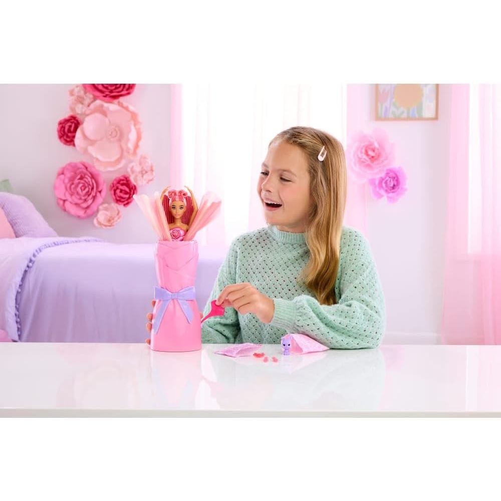 Barbie Petal Pop Rosa Rossa