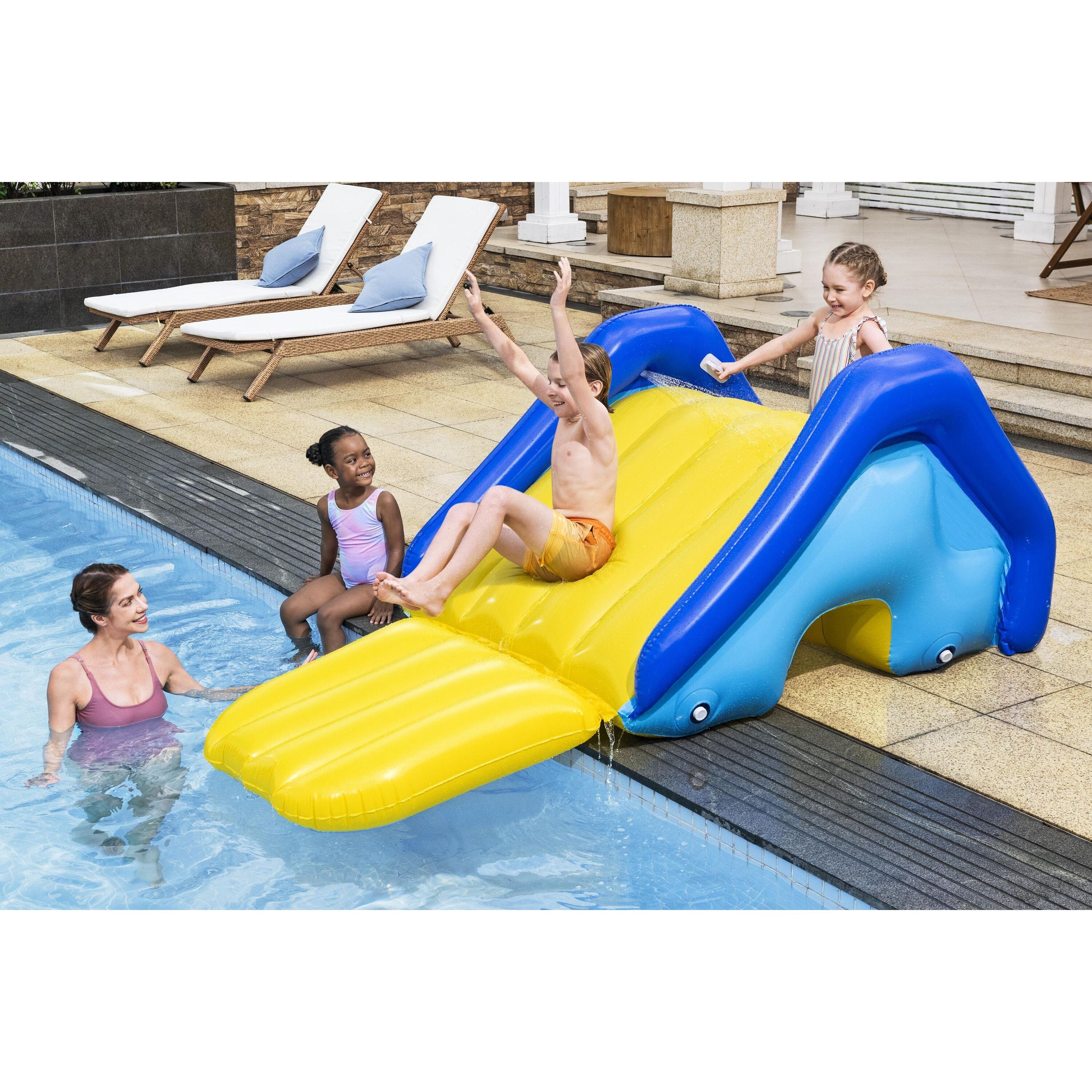 Bestway 52453 Scivolo gonfiabile per piscina con spruzzatori