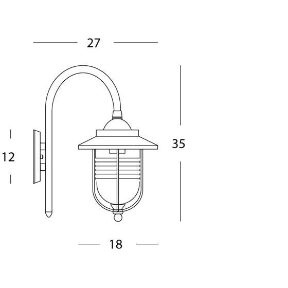 Sovil APPLIQUE PICCOLA IN BASSO E27