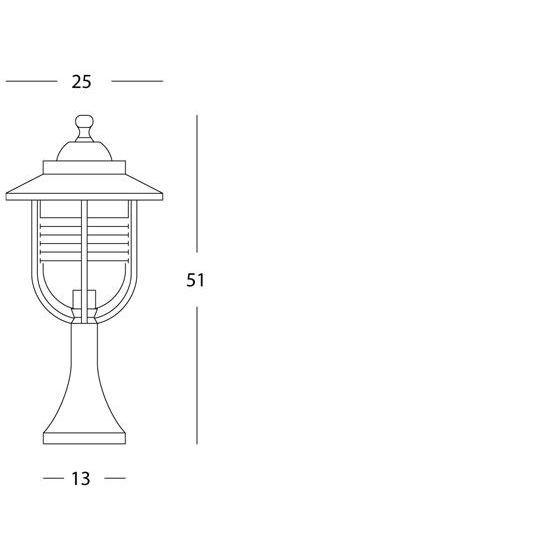 Sovil PALETTO DA CANCELLO E27