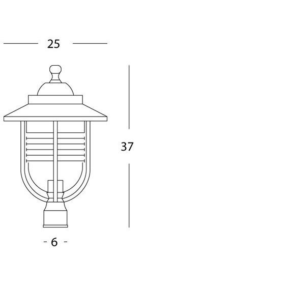 Sovil TESTAPALO D.60 E27