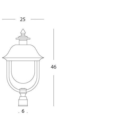 Sovil TESTAPALO D.60 E27
