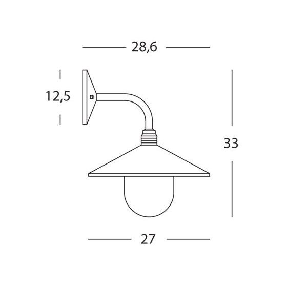 Sovil APPLIQUE IN BASSO E27