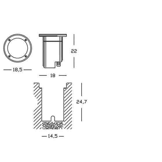 Sovil CALPESTABILE E27