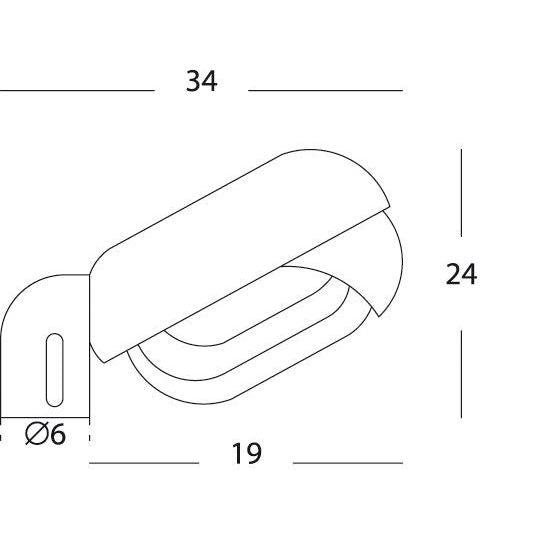 Sovil TESTAPALO OVALE D.60 E27