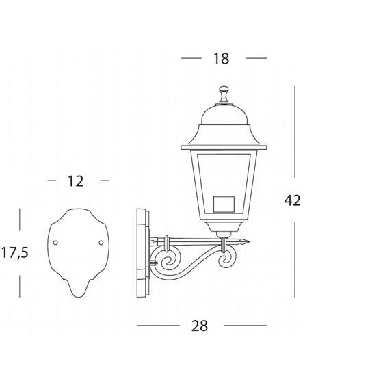 Sovil APPLIQUE MEDIA IN ALTO E27