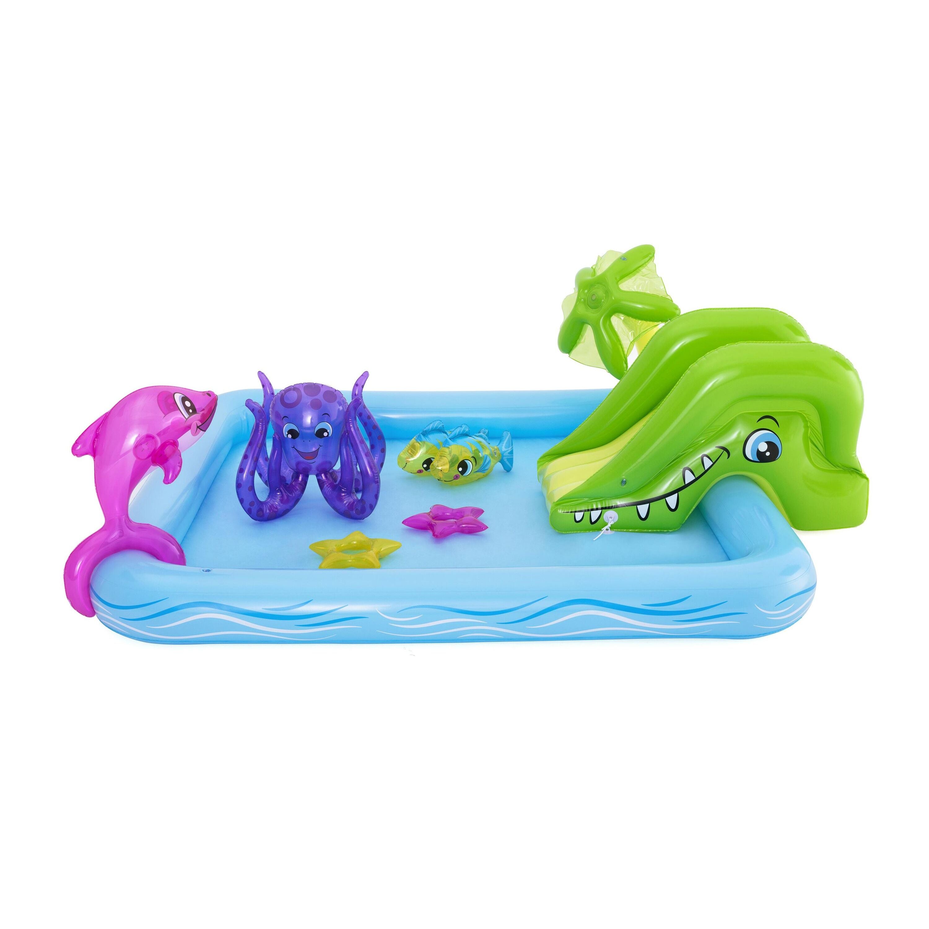 Bestway 53052 Play Center Acquario Fantastico Con Spruzzi Cm. 239X206X86
