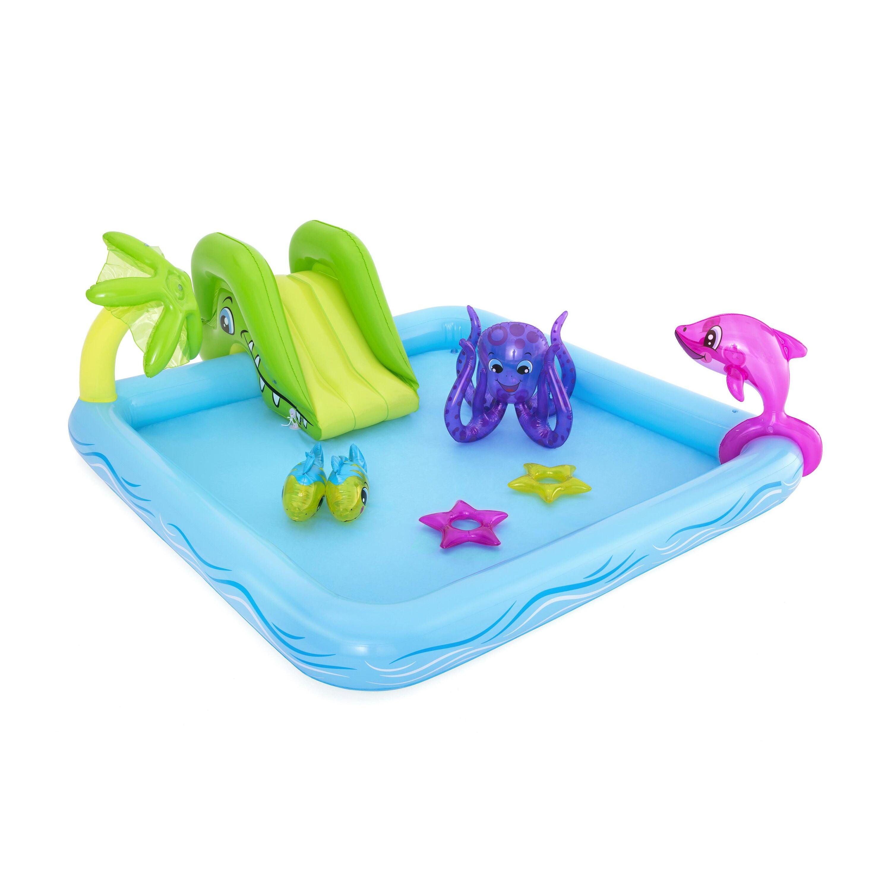Bestway 53052 Play Center Acquario Fantastico Con Spruzzi Cm. 239X206X86