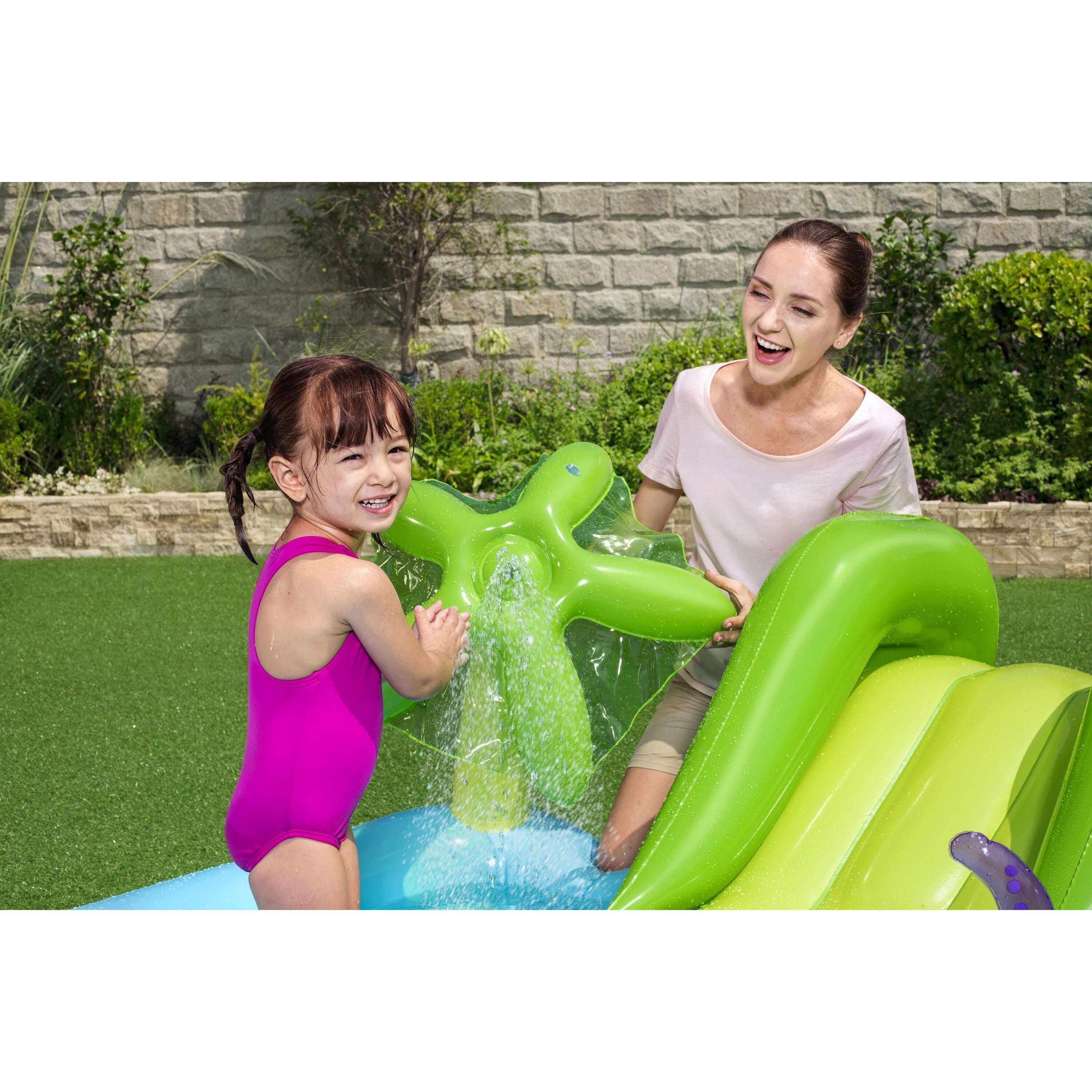 Bestway 53052 Play Center Acquario Fantastico Con Spruzzi Cm. 239X206X86