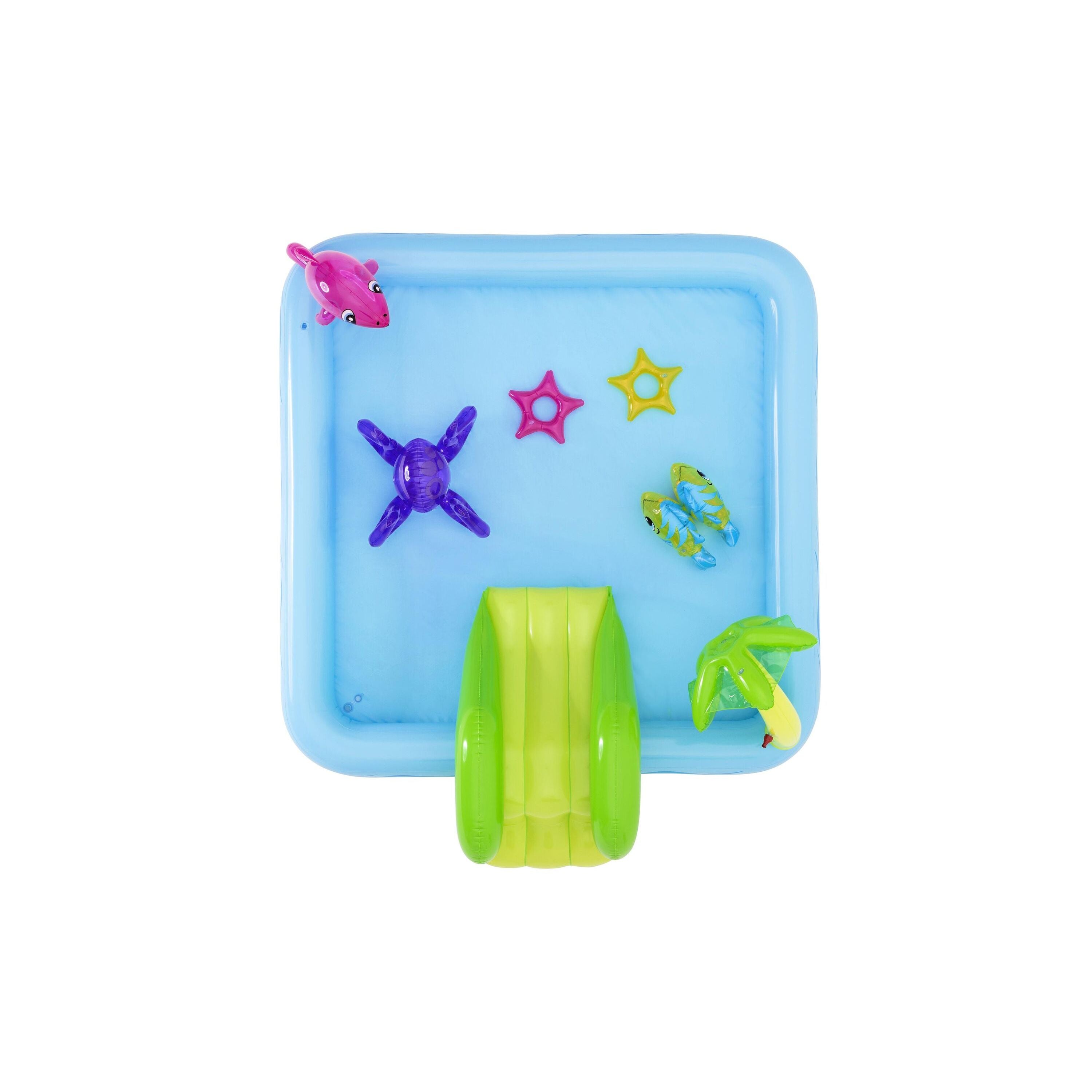Bestway 53052 Play Center Acquario Fantastico Con Spruzzi Cm. 239X206X86