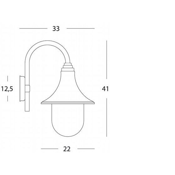 Sovil APPLIQUE IN BASSO E27