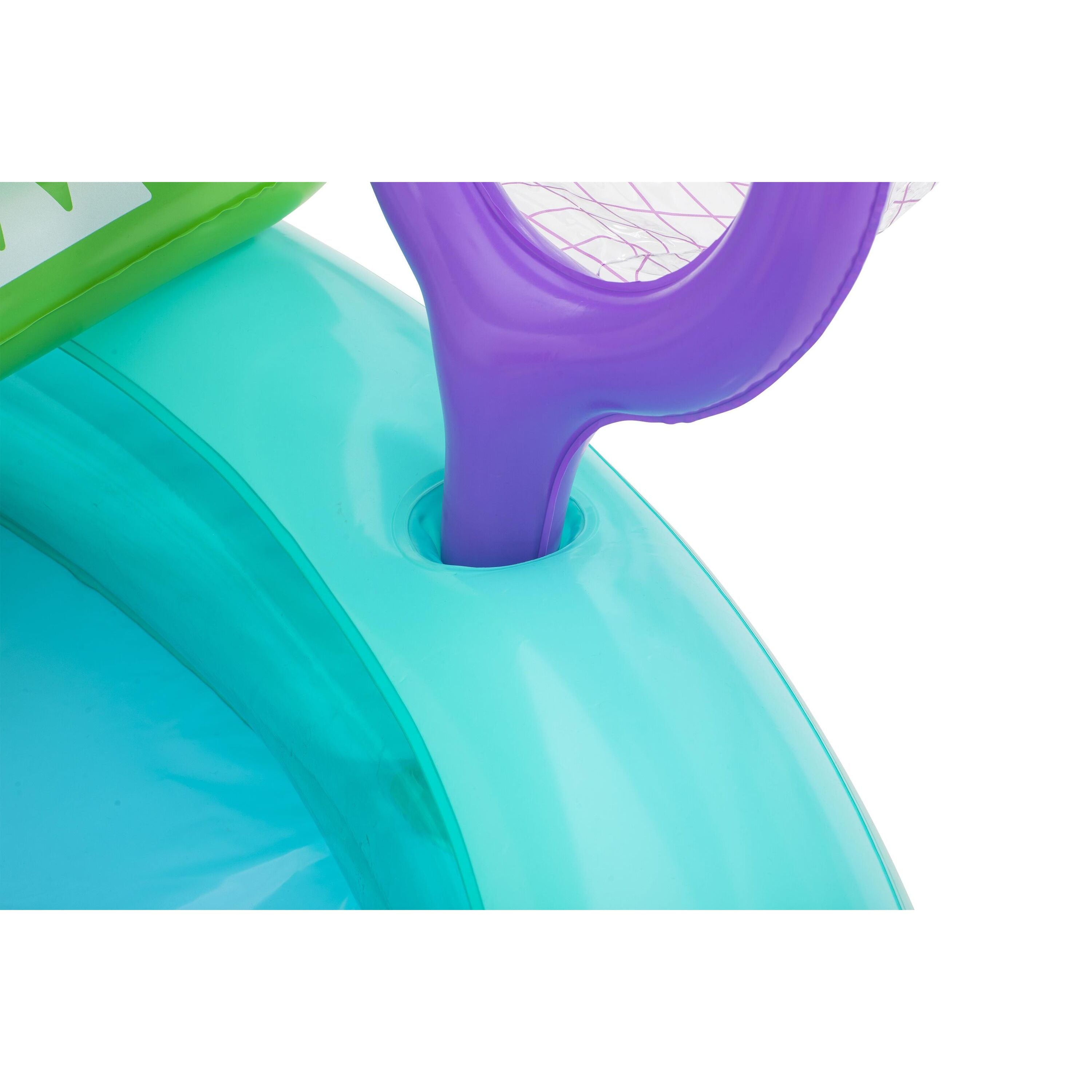 Bestway 53166 Crocodile Cove – Playcenter gonfiabile per bambini con piscina