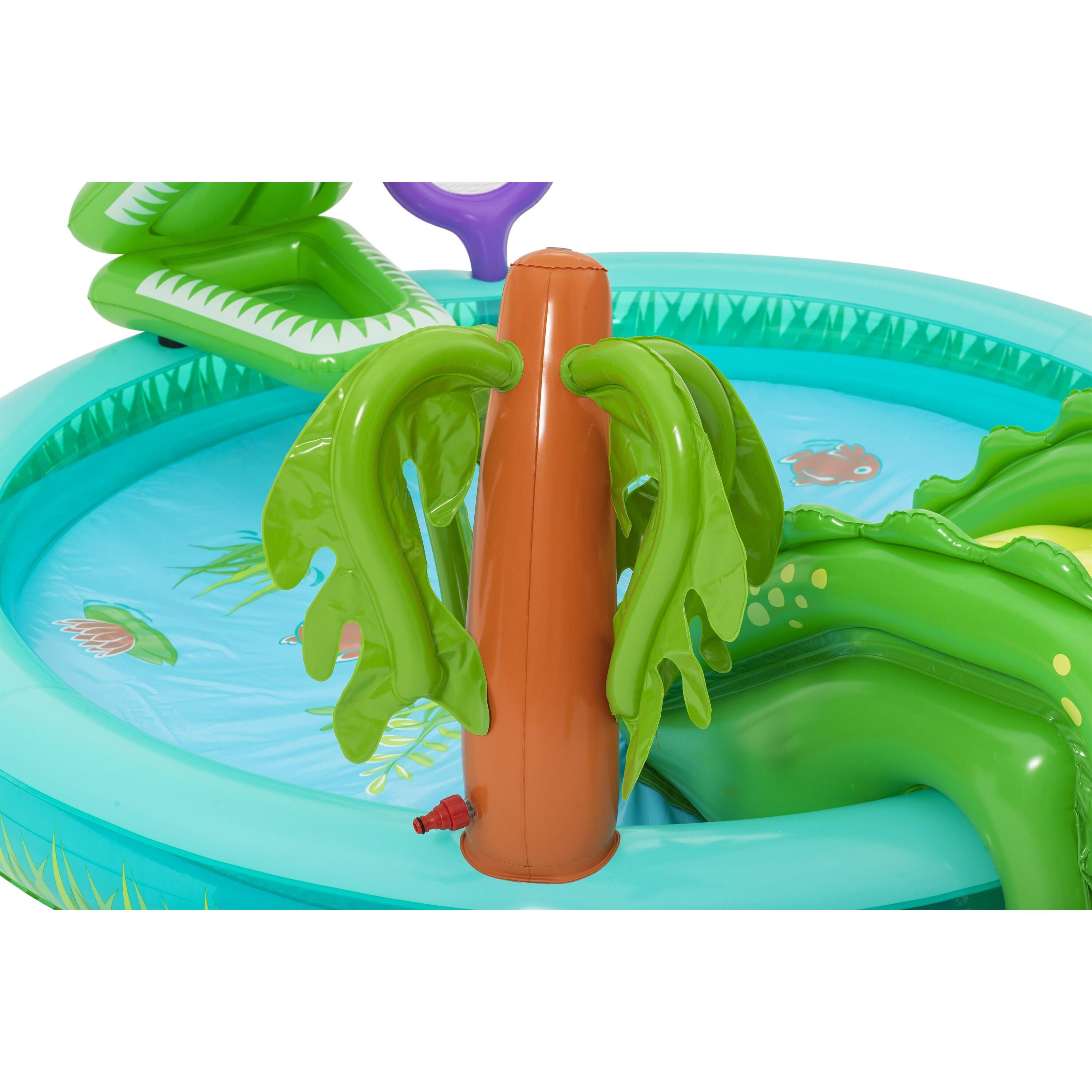 Bestway 53166 Crocodile Cove – Playcenter gonfiabile per bambini con piscina