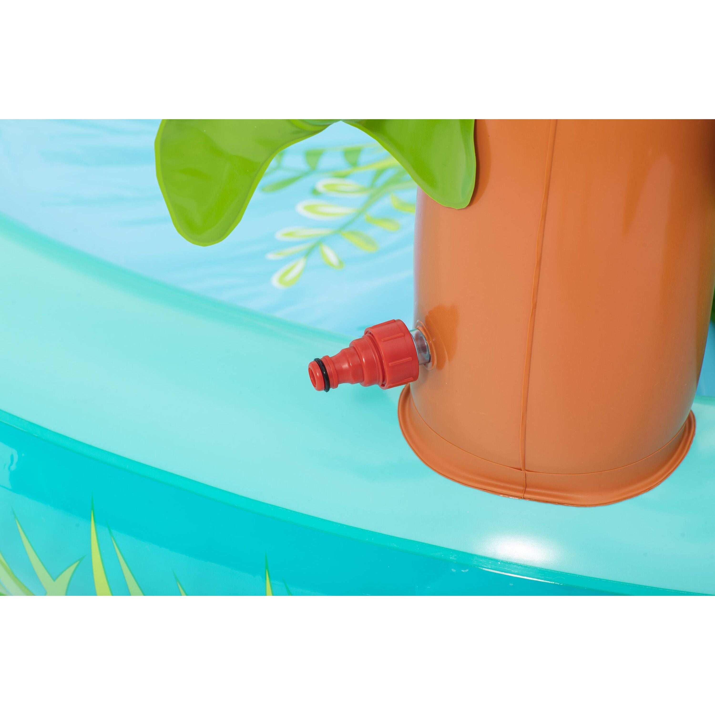 Bestway 53166 Crocodile Cove – Playcenter gonfiabile per bambini con piscina