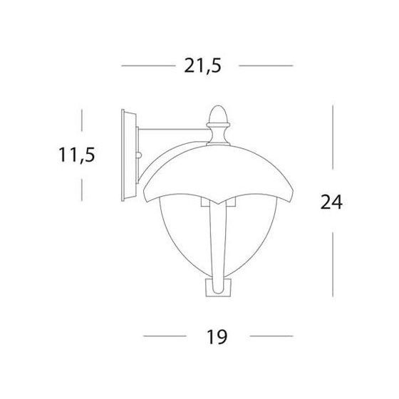 Sovil APPLIQUE IN BASSO E27