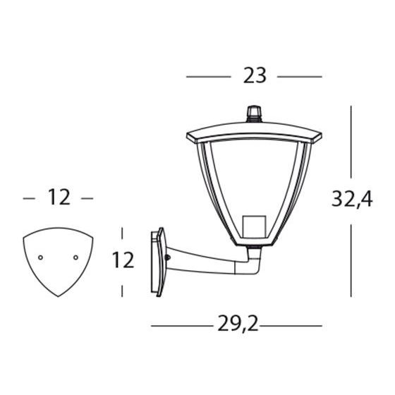 Sovil APPLIQUE IN ALTO E27