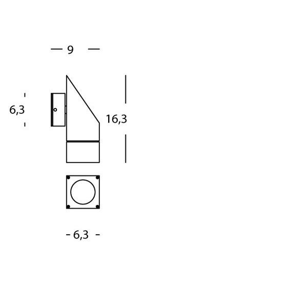 Sovil APPLIQUE UNA LUCE