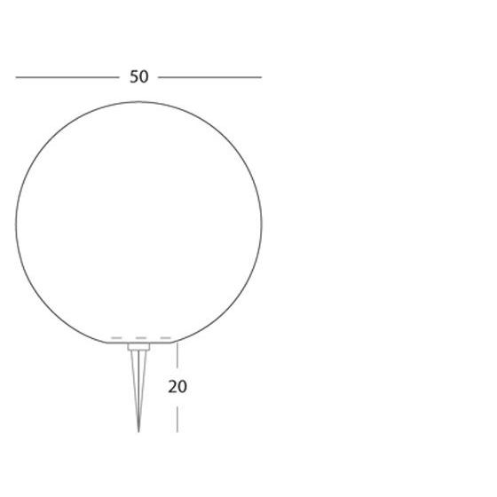 Sovil SFERA DA PAVIMENTO �50 (LOUNGE)