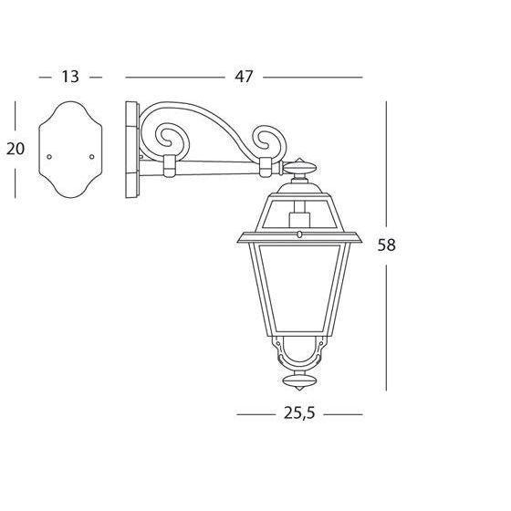 Sovil APPLIQUE IN BASSO E27