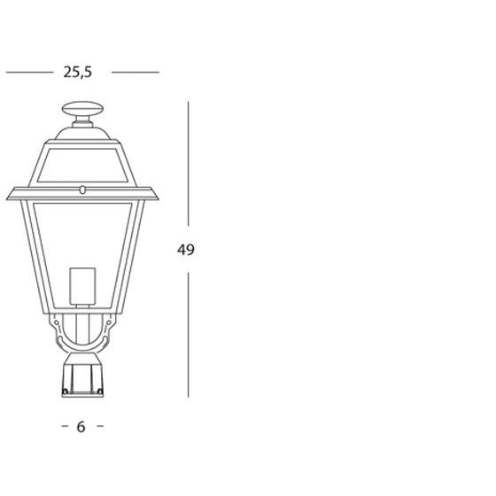 Sovil TESTAPALO D.60 E27