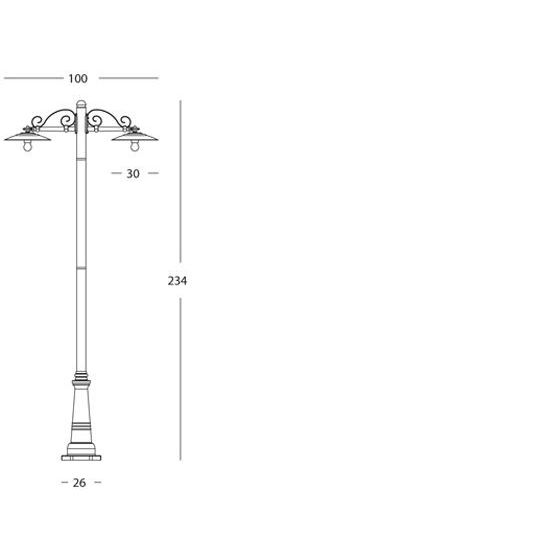 Sovil PALO DUE LUCI E27