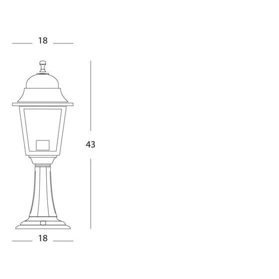 Sovil PALETTO DA CANCELLO E27