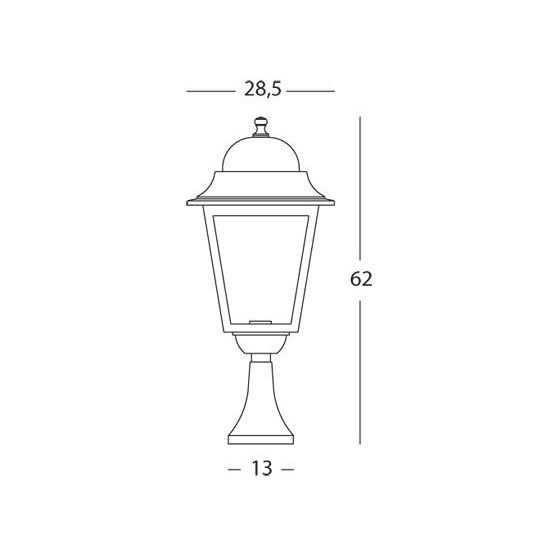Sovil PALETTO DA CANCELLO E27