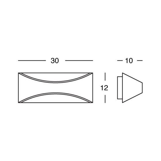 Sovil APPLIQUE 12W LED 4000K