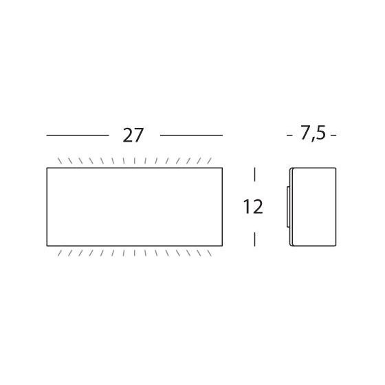 Sovil Sovil APPLIQUE 9W LED 4000K