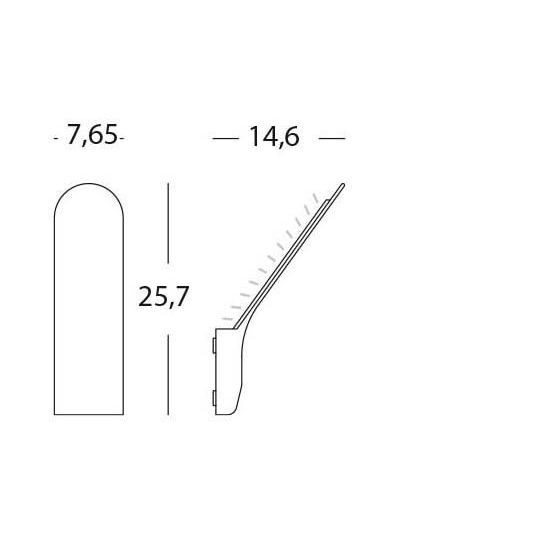 Sovil APPLIQUE 8W LED 4000K