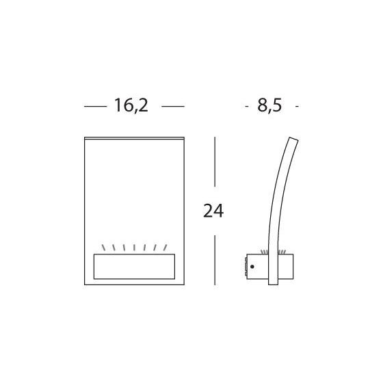 Sovil APPLIQUE 15W LED 4000K