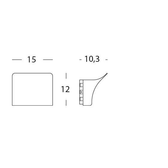 Sovil APPLIQUE 12W LED 4000K