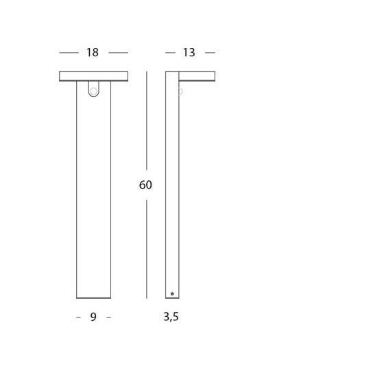 Sovil PALETTO SOLARE 4W LED 4000K