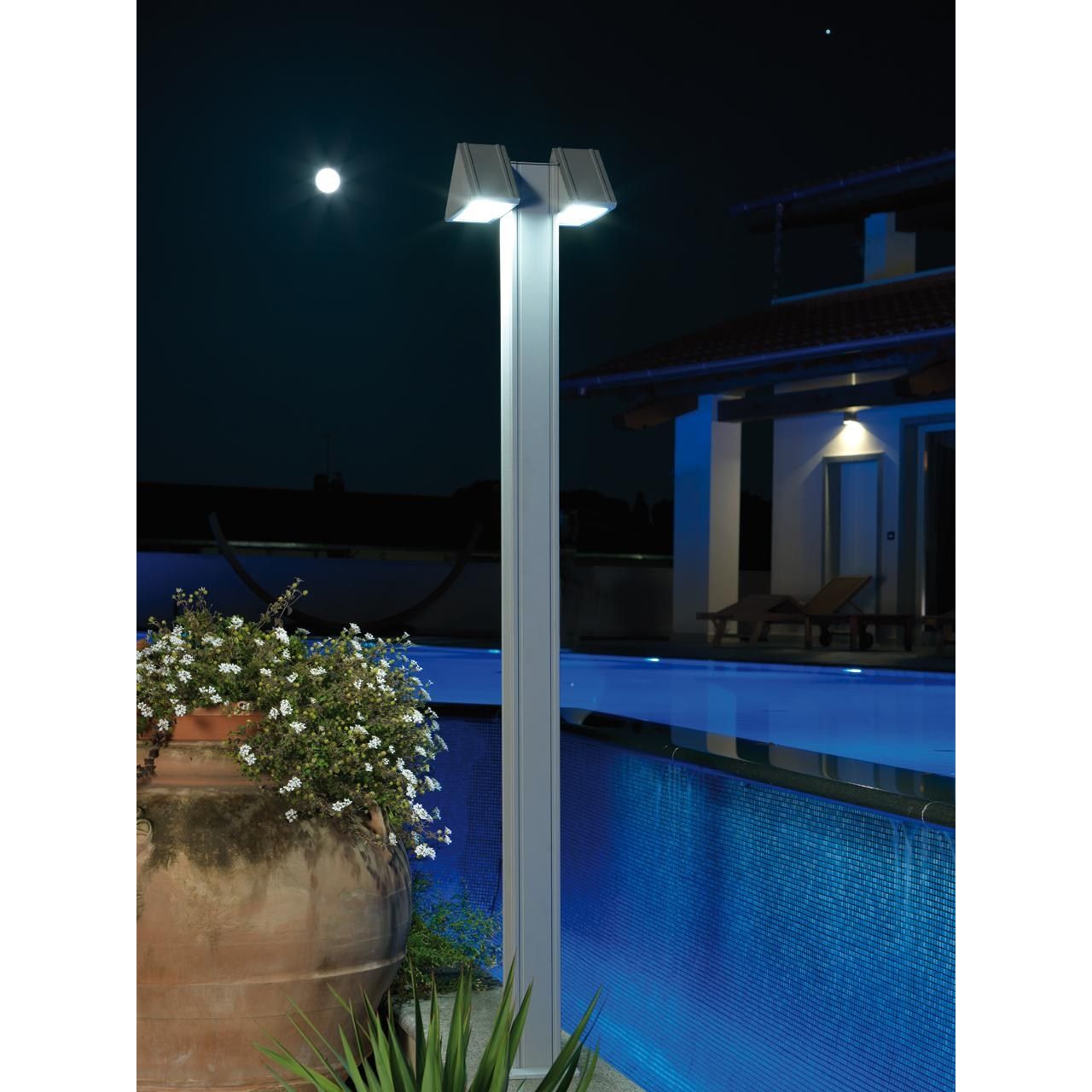 Sovil APPLIQUE VERTICALE CON LED - CORTEN