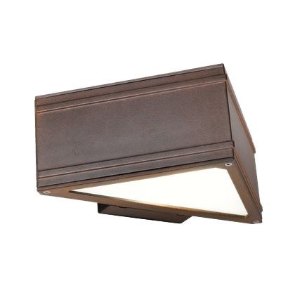 Sovil APPLIQUE ORIZZONTALE CON LED - CORTEN