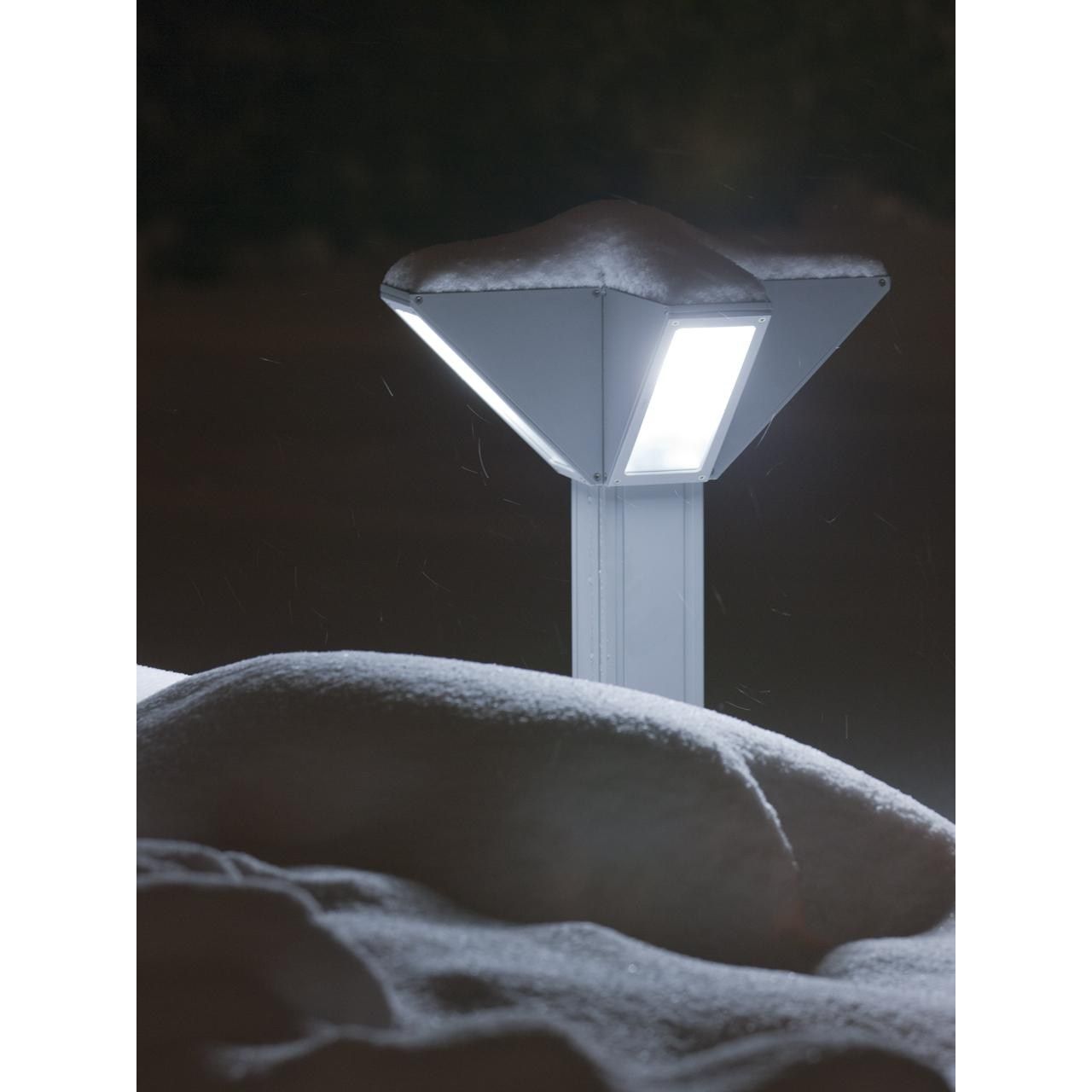 Sovil APPLIQUE ORIZZONTALE CON LED - CORTEN