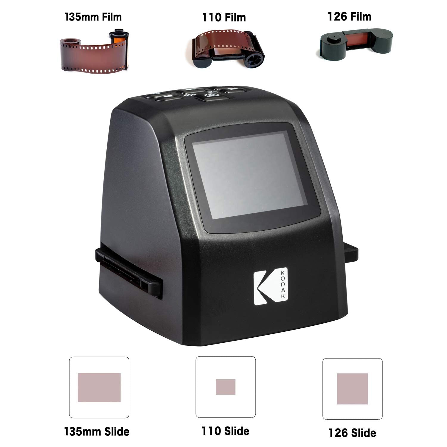 Kodak Mini Film Scanner GARANZIA ITALIA POLYPHOTO 2 ANNI