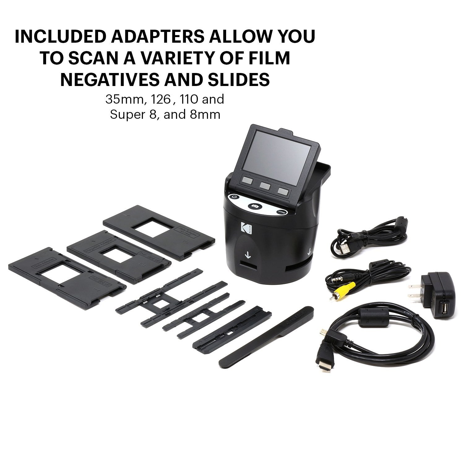 Kodak Scanza Digital Film GARANZIA ITALIA POLYPHOTO 2 ANNI - SPEDIZIONE GRATUITA -