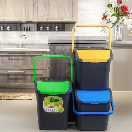 Ecoplast EC35 Set 3 Pattumiere Raccolta Differenziata
