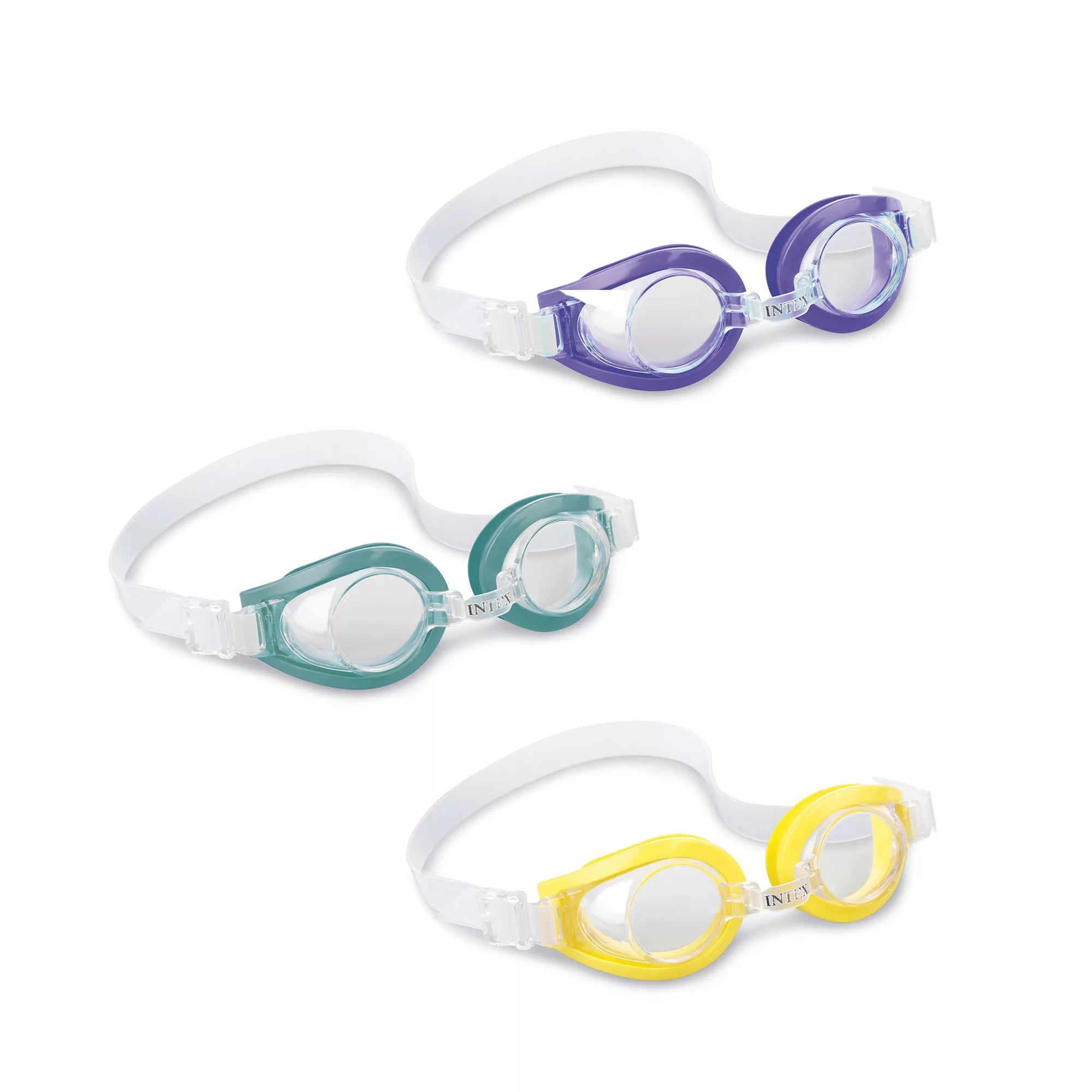 Intex Occhialini Bimbo 55602 – Colori Assortiti per Piscina e Mare